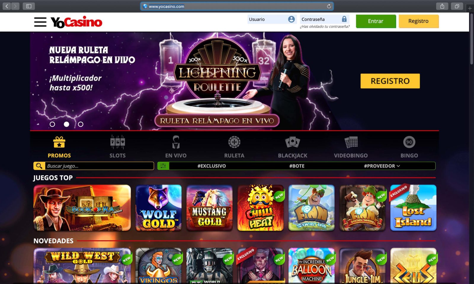 Juegos de casino con múltiples líneas de pago